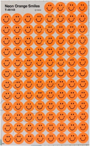 T-Neon Orange Smiles