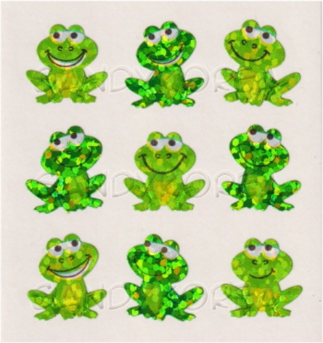 Glittery Frog