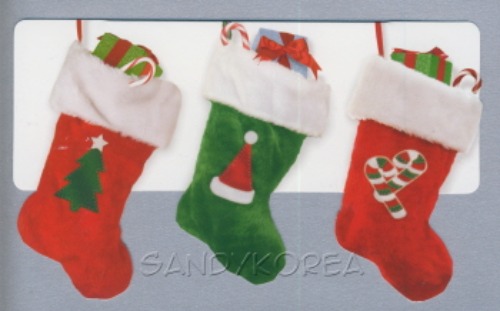 Pix-Holiday Stockings 카드