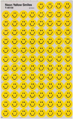 T-Neon Yellow Smiles