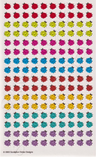 Maxi Chart Sticker Ladybug