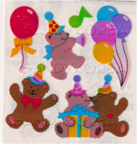 Pearly Teddy Bear Party