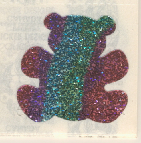 Vintage Glittery Teddy Bear (선택)