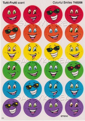 T-Scratch n Sniff Tutti Frutti Colorful Smiles