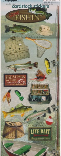 Pix-Cardstock Gone Fishin&#039;