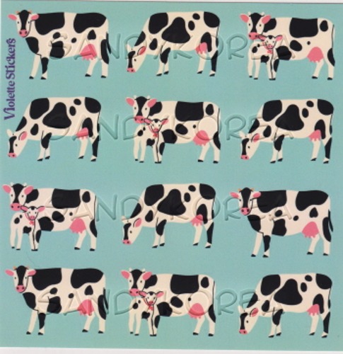 VS-Blue Holstein Cows K237