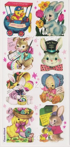 VS-Vintage Easter Greetings C236