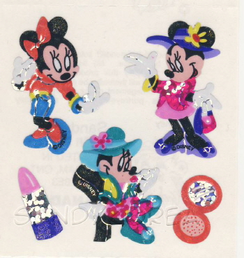 Glittery Minnie Mouse