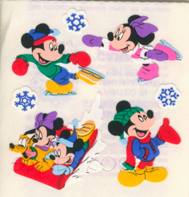 Mickey Minnie Winter