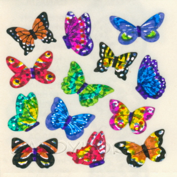 Glittery Mini Butterfly 2