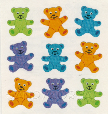 Glittery Teddy Bears