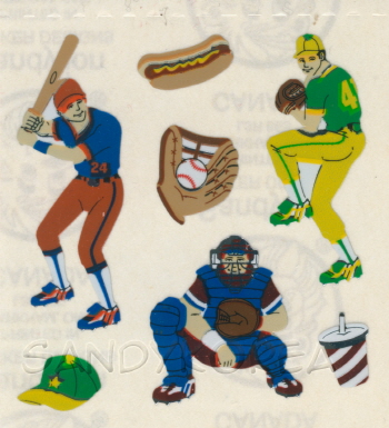 Vintage Foil Baseball