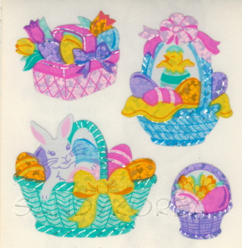Glittery Easter Basket