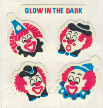 Vintage Glow in the Dark Clown