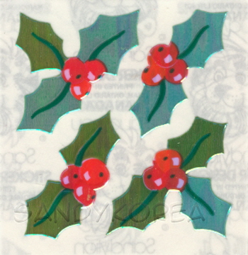 Vintage Pearly Holly