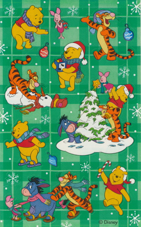 Maxi Pooh Christmas