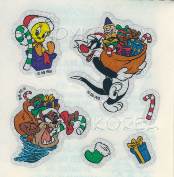 Glittery Looney Tunes Christmas