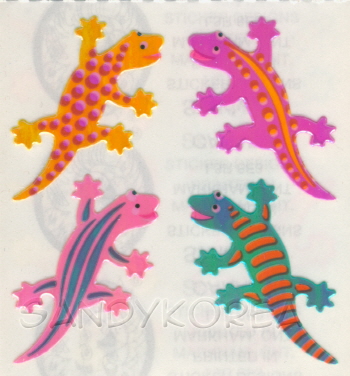 Vintage Pearly Lizards