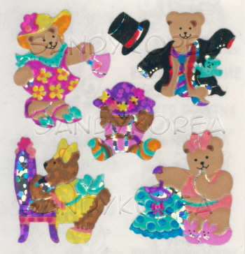 Vintage Teddy bear Dress Up