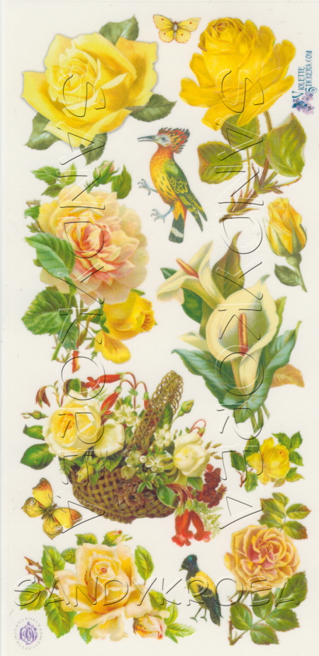 VS-Clear Yellow Roses C09